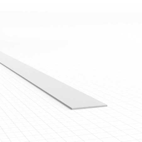 Perfil Plasticard uPVC - Ultra Finas 0.25mm x 6mm