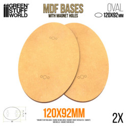 Peanas DM - Ovaladas 92x120mm