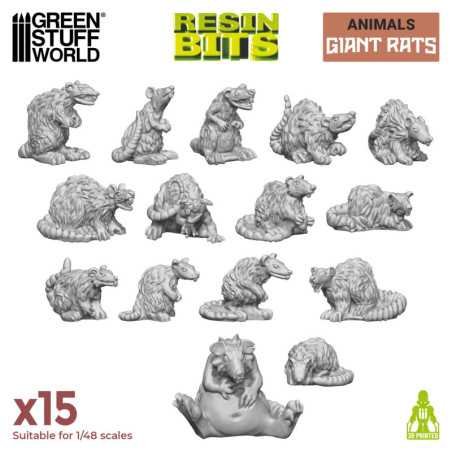 Ratas Gigantes 1:48