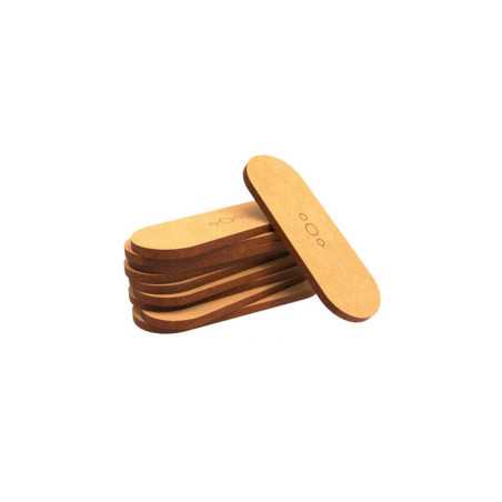Peanas DM - Ovaladas 25x70mm