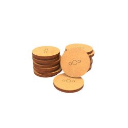 Peana metacrilato 100x100x15mm