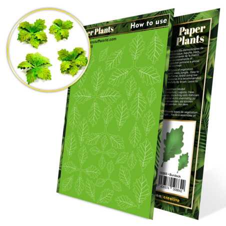 Plantas de Papel - Bardana