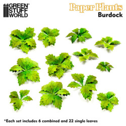 Plantas de Papel - Bardana