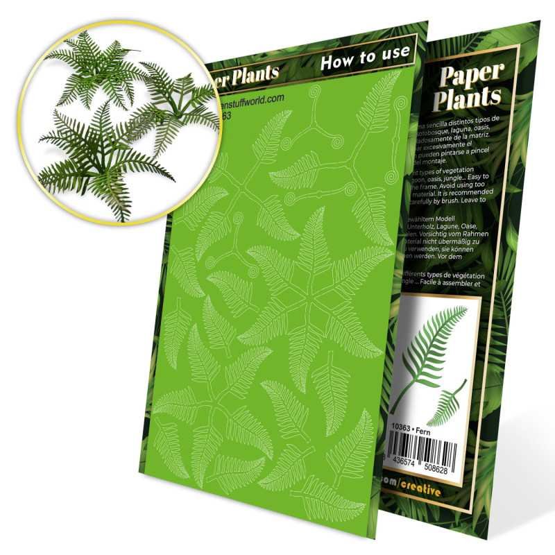 Plantas de Papel - Helechos