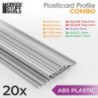 Perfiles Plasticard - COMBO-MIX 20 perfiles