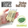 Set 8x Herramientas STYLUS Burnishers