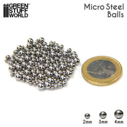 Micro Bolas de Acero (2-4mm)