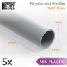 Perfil Plasticard TUBO 8mm