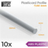 Perfil Plasticard TUBO 4mm